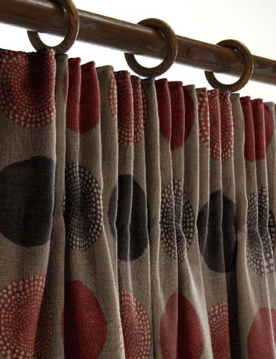 Hookless Fabric Shower Curtain With Snap Liner Chocolate and Tan Curtains
